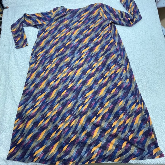 NWT Women’s Multi-Color Medium LuLaRoe Sarah Duster Cardigan - Picture 7 of 15